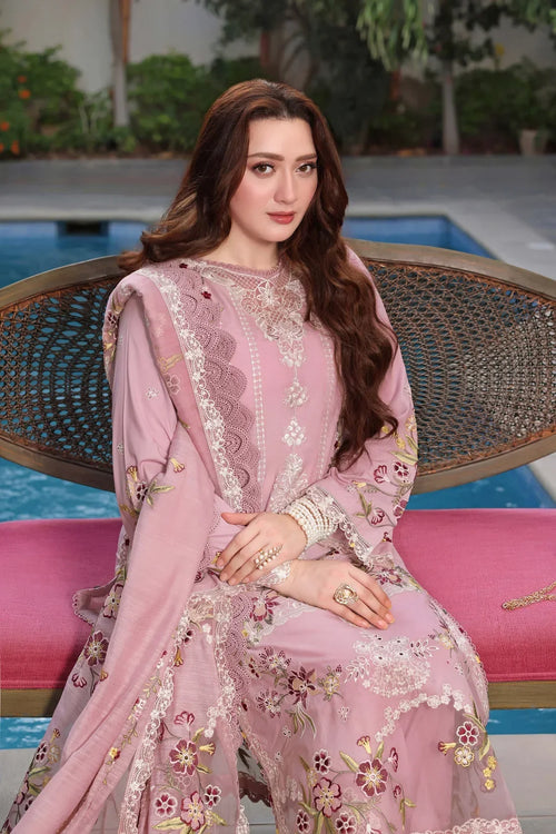 Aneela’s Luxury Dhanak Emb 3PC - MC9084