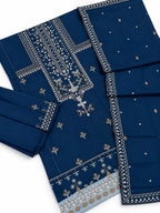 Libaas 3PC Dhanak Winter Suit – 7468 FB