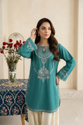 Urge 2-Piece Dhanak Embroidered Winter Wedding Suit – Code 6005