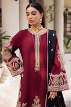 Marjaan 3-Piece Dhanak Winter Wedding Suit – Code 7427