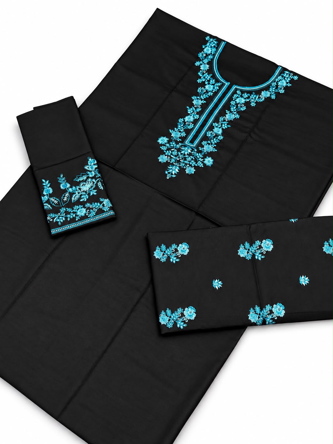 Tiraz 2-Piece Dhanak Embroidered Winter Wedding Suit – Code 6006