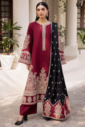 Marjaan 3-Piece Dhanak Winter Wedding Suit – Code 7427