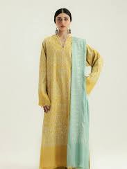 Coco By Zara ShahJahan Dhanak Emb 3PC -MC9064