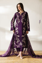 Barouqe 3PC Dhanak Winter Suit-MC9076