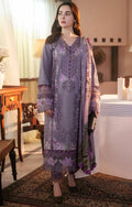 Zara Shahjahan Luxury Dhanak Emb 3PC Printed Shawl - MC9033