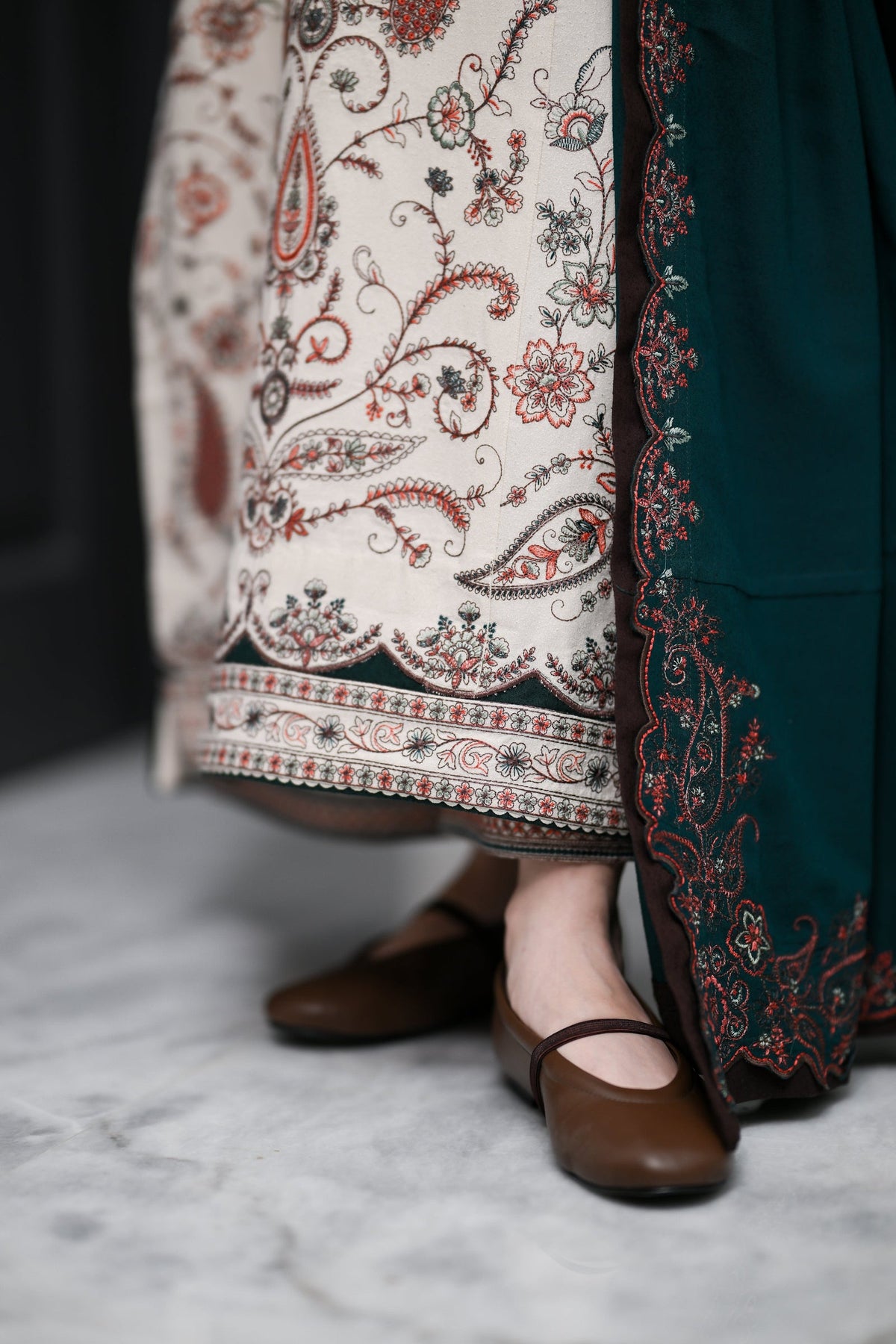 ZAIB LUXURY DHANAK EMB 3PC -MC7528