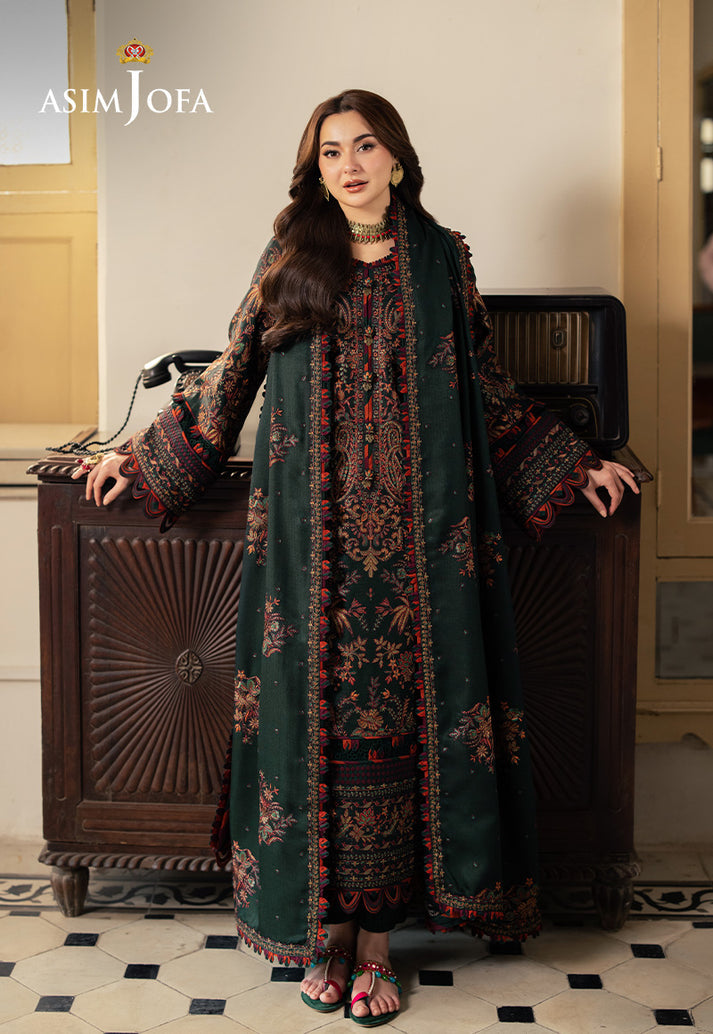 ASIM JOFA LUXURY DHANAK EMB 3PC -MC7260