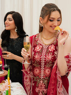 MAHNUR LUXURY EMB Dhanak 3PC -MC10007
