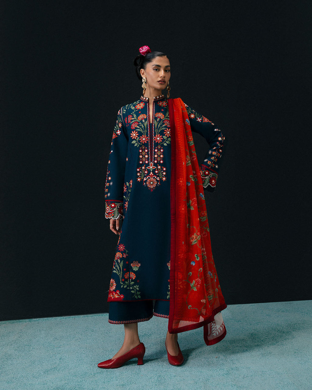 JUGNU DHANAK EMB 3PC -MC9066