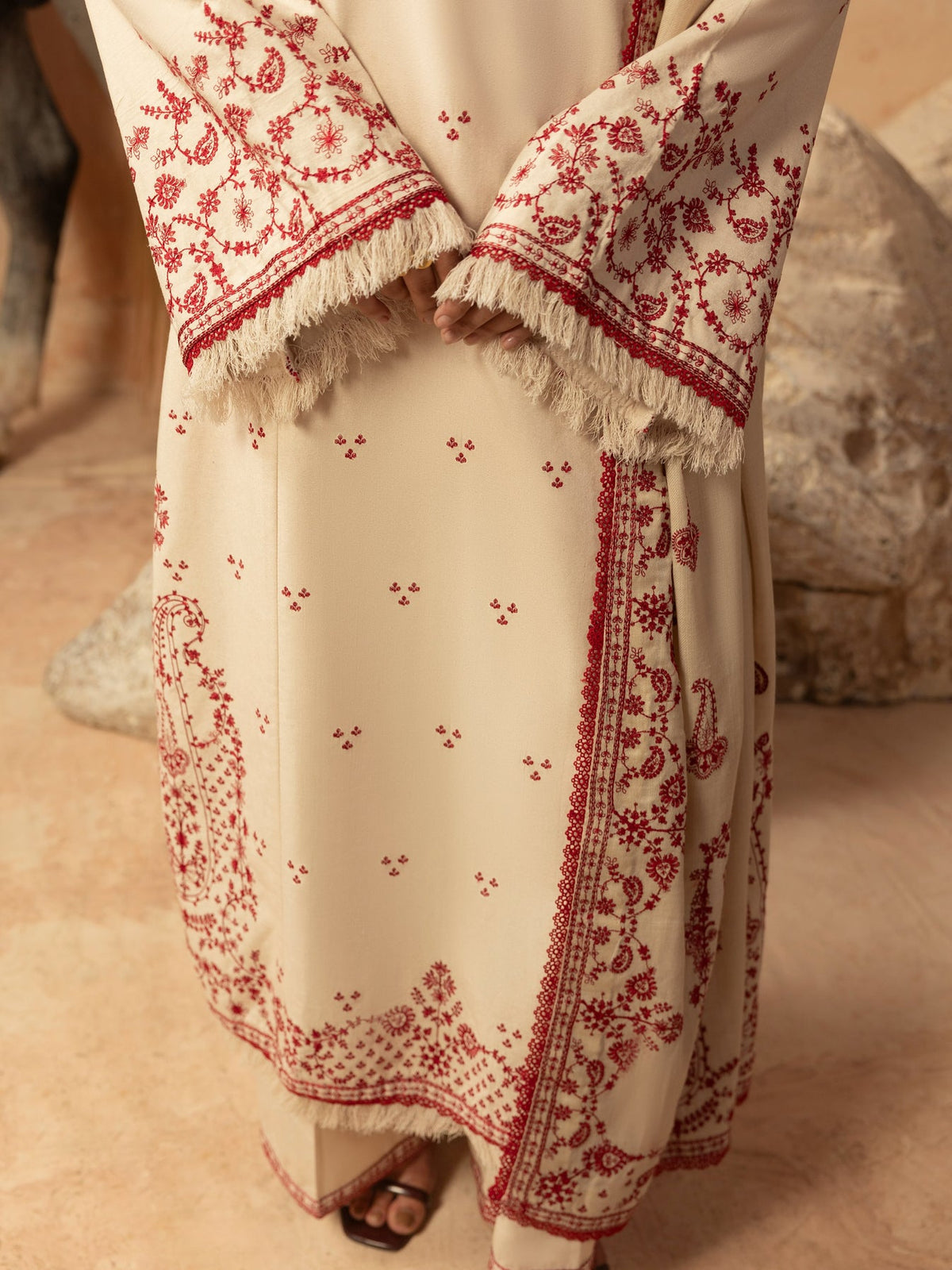 Aneela's Luxury Emb 3PC -MC7511