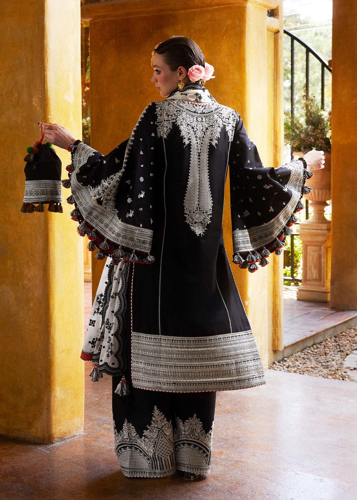 HUSSAIN REHAR Dhanak Emb 3PC -MC9052