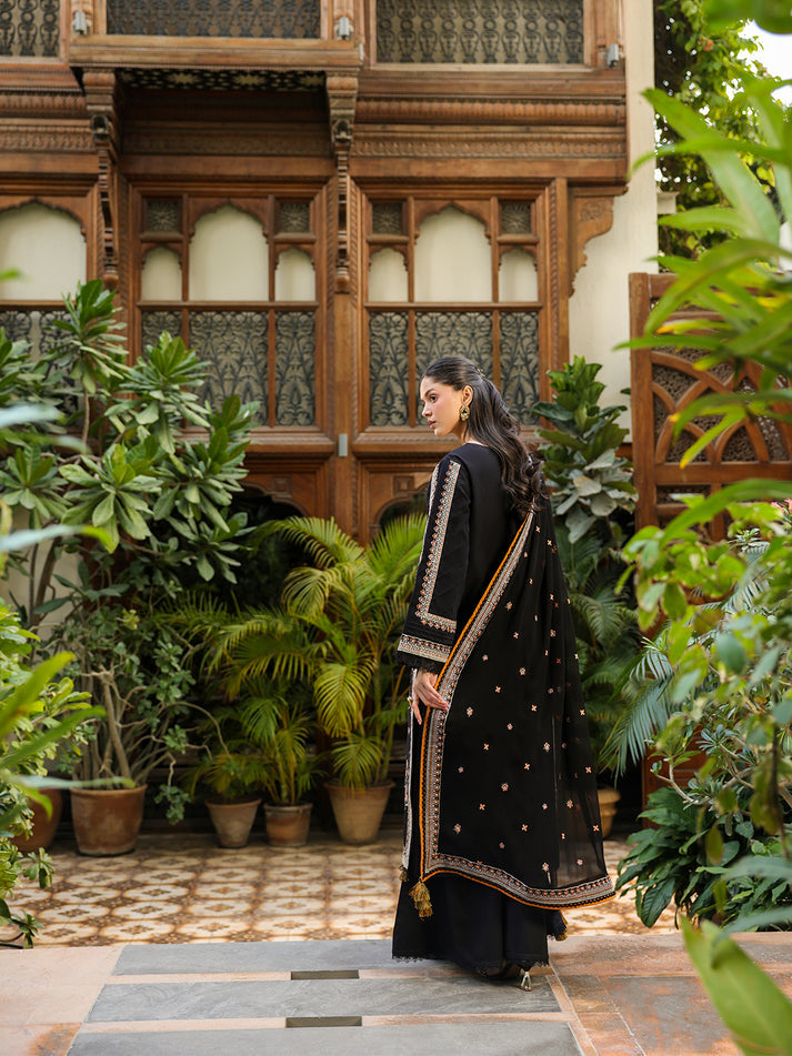 MAHNUR LUXURY Emb 3PC -MC9008