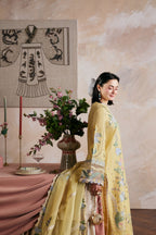 MARYAM HUSSAIN LUXURY Emb 3PC-MC9074