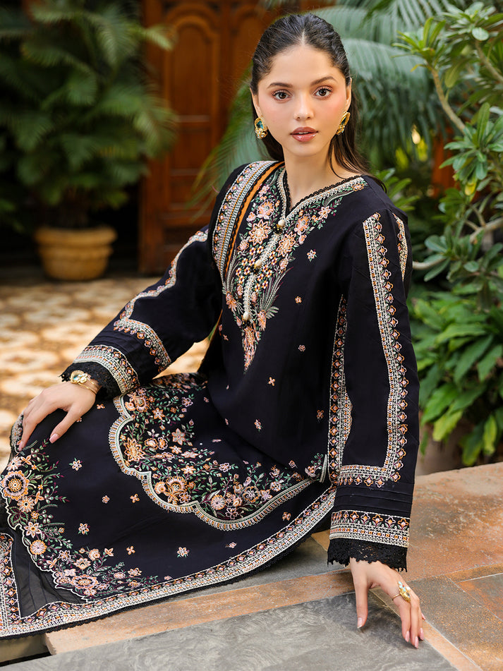 MAHNUR LUXURY Emb 3PC -MC9008