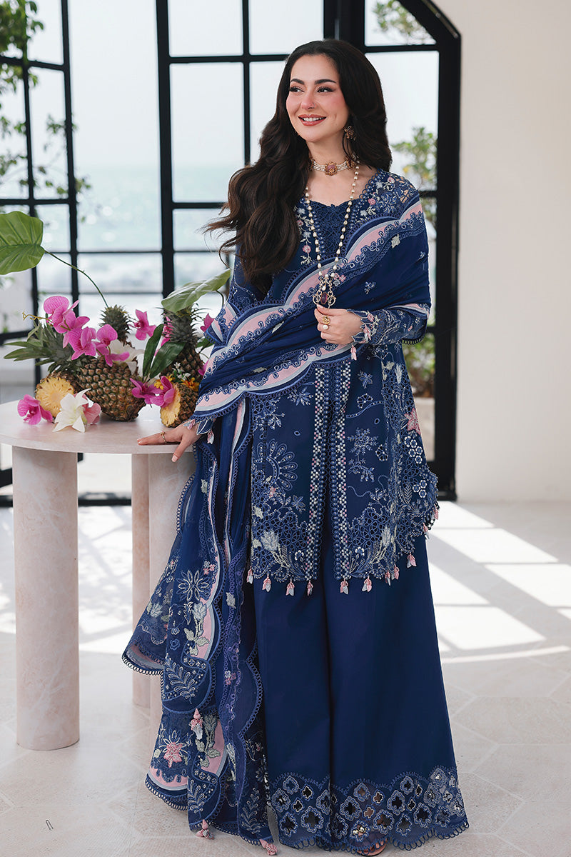 QALAMKAR LUXURY Emb 3PC -MC9007