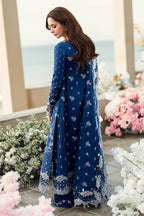 QALAMKAR LUXURY DHANAK EMB 3PC -MC7503
