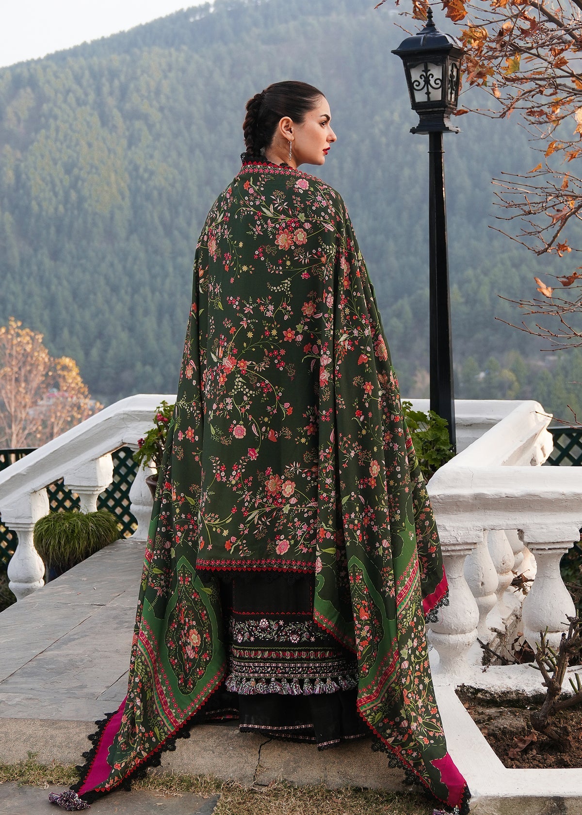 HUSSAIN REHAR Dhanak Emb 3PC -MC 7062