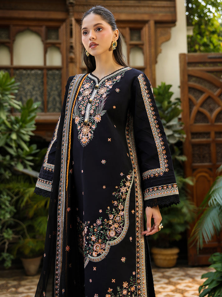 MAHNUR LUXURY Emb 3PC -MC9008