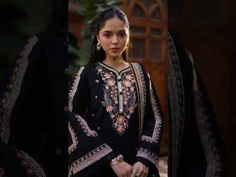 MAHNUR LUXURY Emb 3PC -MC9008