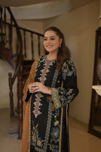 Aneela's Dhanak Emb 3PC -MC10014