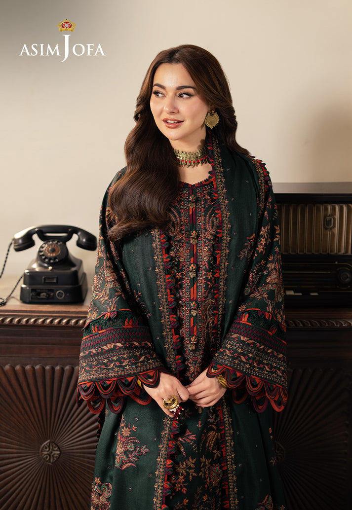 ASIM JOFA LUXURY DHANAK EMB 3PC -MC7260