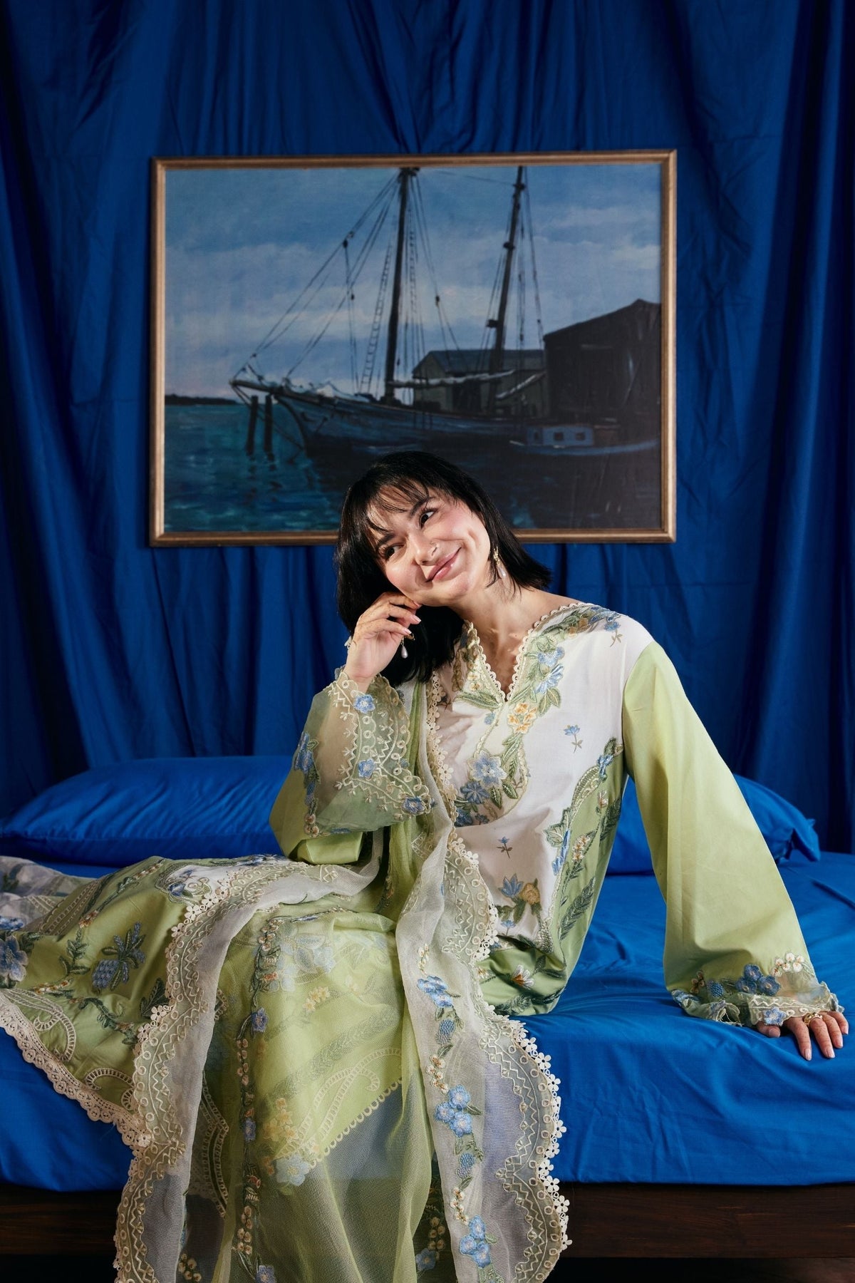 MARYAM HUSSAIN LUXURY DHANAK EMB 3PC -MC7500