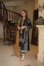 Aneela's Dhanak Emb 3PC -MC10014
