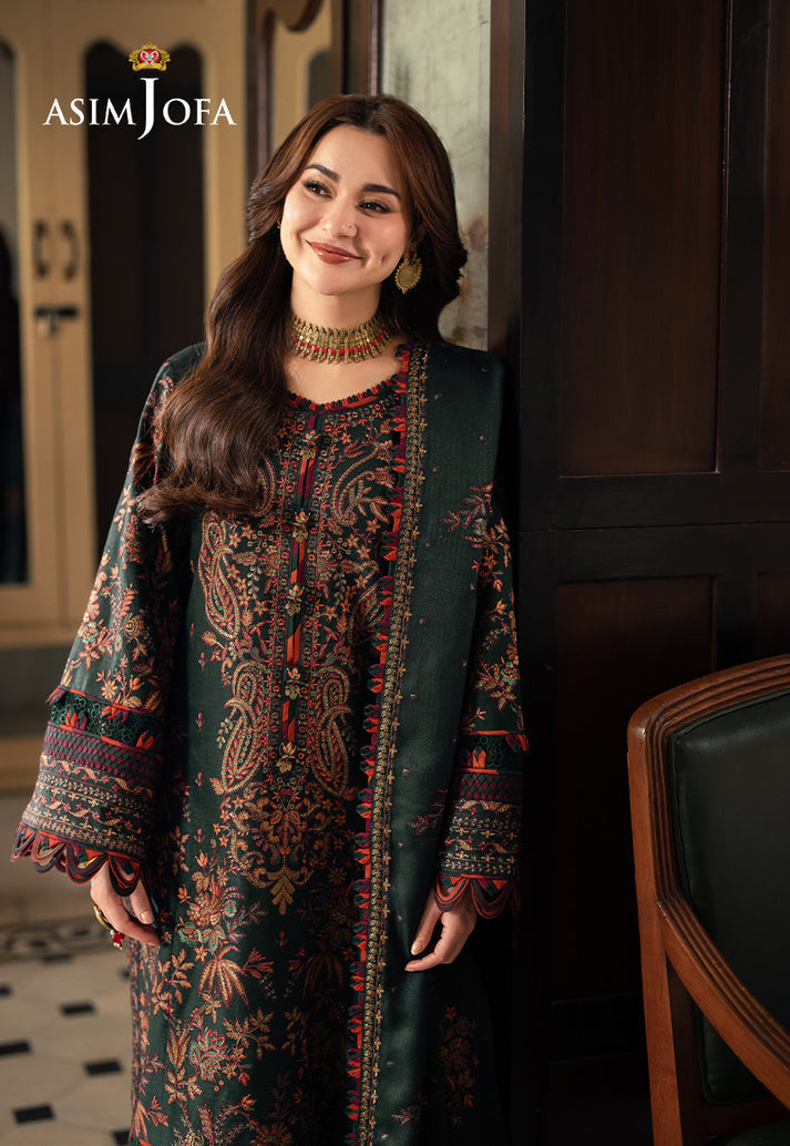 ASIM JOFA LUXURY DHANAK EMB 3PC -MC7260