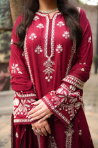 Aneela's Luxury Dhanak Emb 3PC -MC9012
