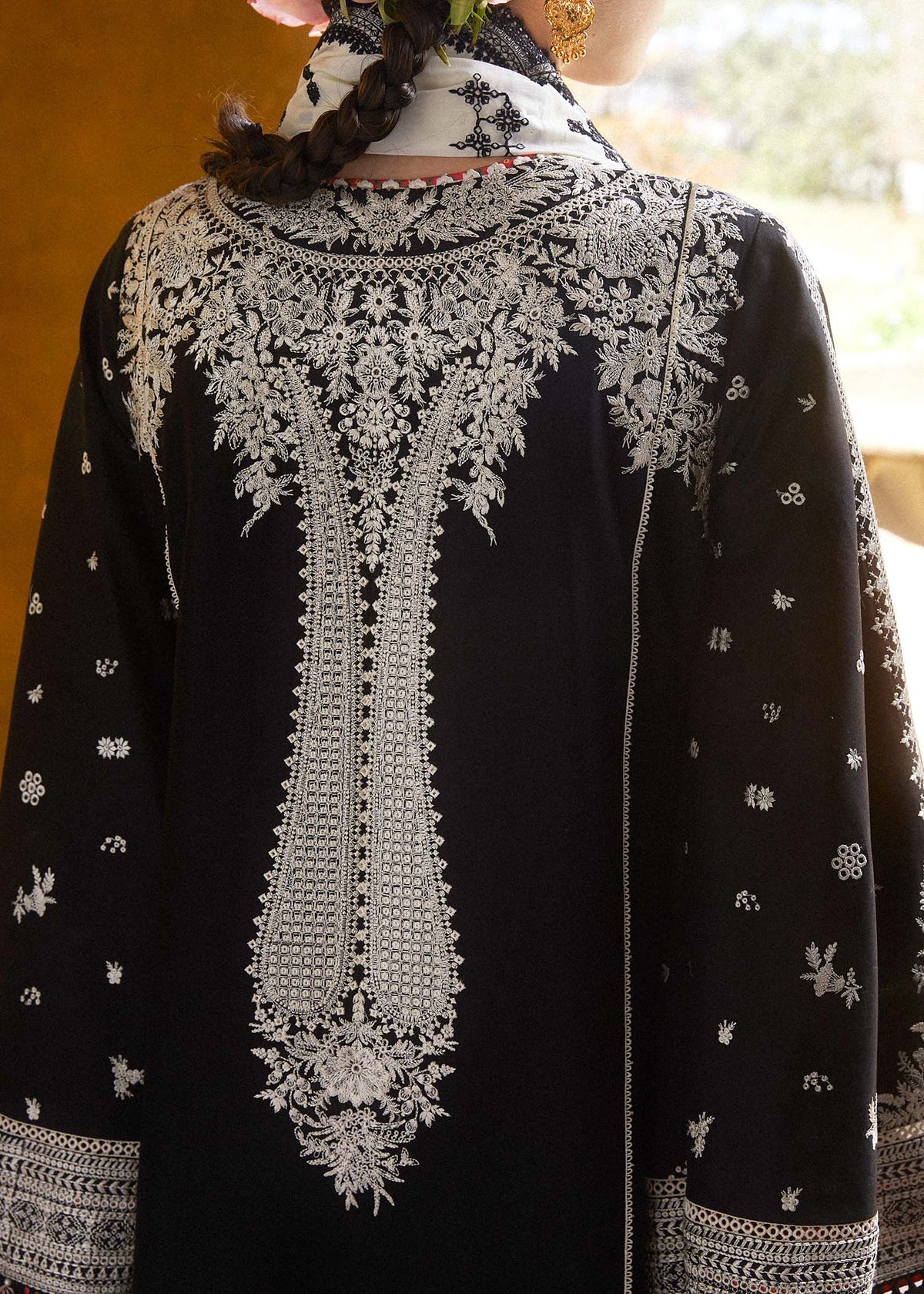 HUSSAIN REHAR Dhanak Emb 3PC -MC9052