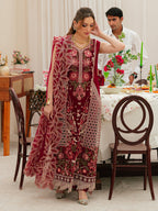 MAHNUR LUXURY EMB Dhanak 3PC -MC10007