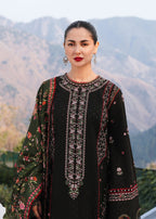 HUSSAIN REHAR Dhanak Emb 3PC -MC 7062